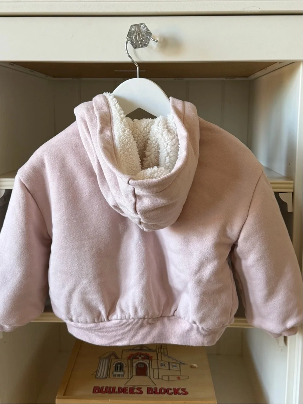 Soft Pink Hoody from Baby Gap